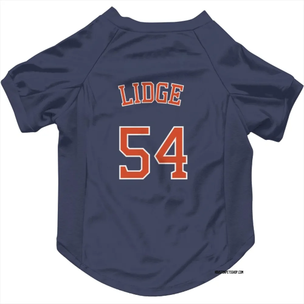 Houston Astros Brad Lidge Navy Pet Jersey for Dog & Cat