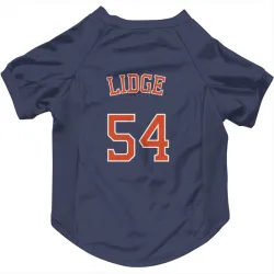 Houston Astros Brad Lidge Navy Pet Jersey for Dog & Cat