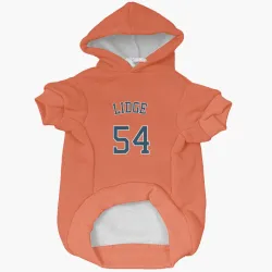 Houston Astros Brad Lidge Orange Pet Hoodie for Dog & Cat