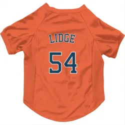 Houston Astros Brad Lidge Orange Pet Jersey for Dog & Cat