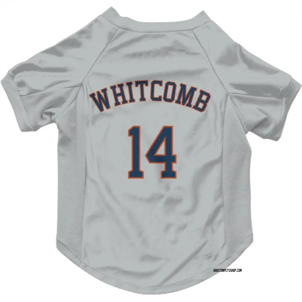 Houston Astros Shay Whitcomb Gray Pet Jersey for Dog & Cat