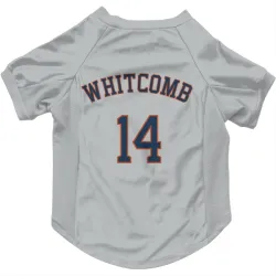 Houston Astros Shay Whitcomb Gray Pet Jersey for Dog & Cat