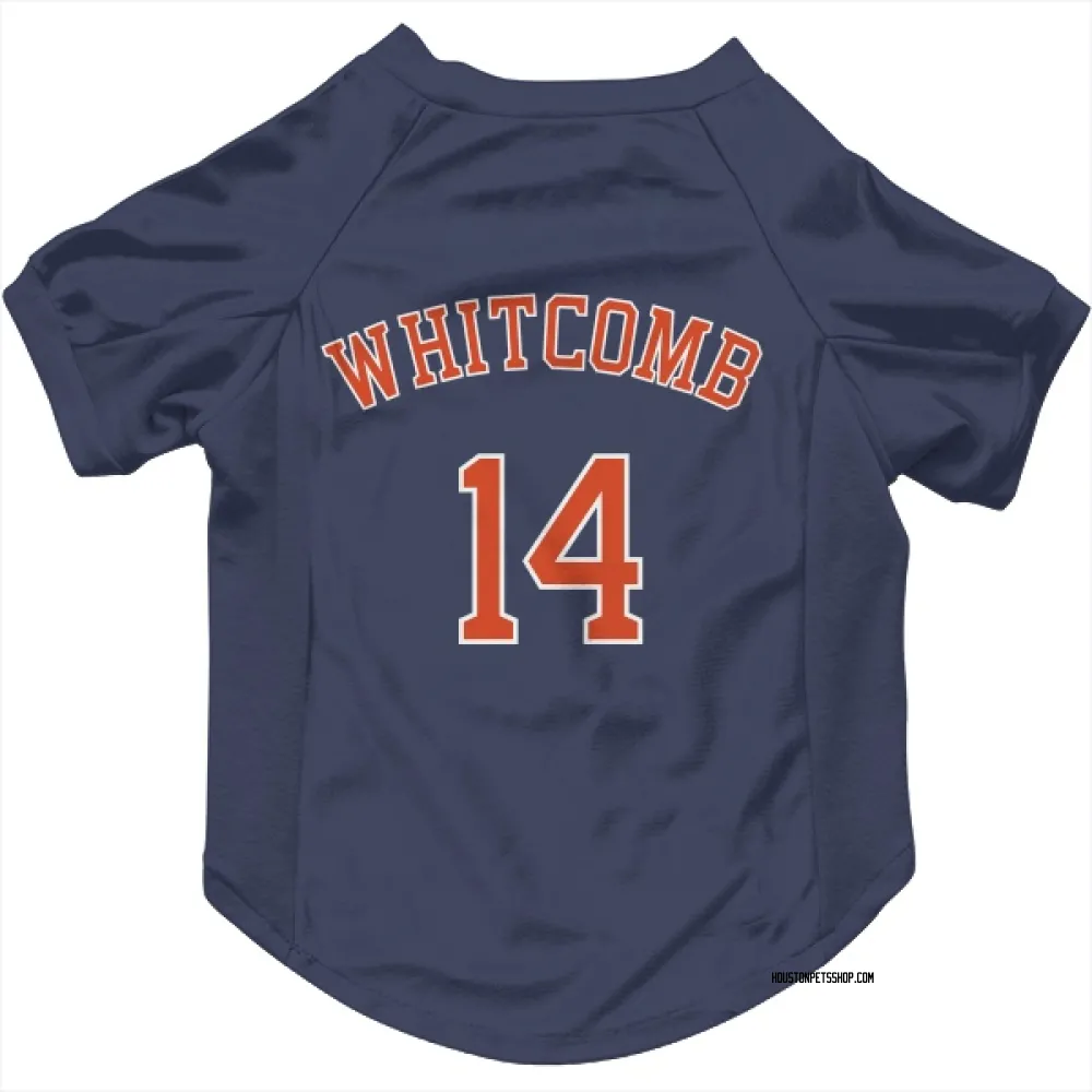 Houston Astros Shay Whitcomb Navy Pet Jersey for Dog & Cat