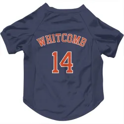 Houston Astros Shay Whitcomb Navy Pet Jersey for Dog & Cat